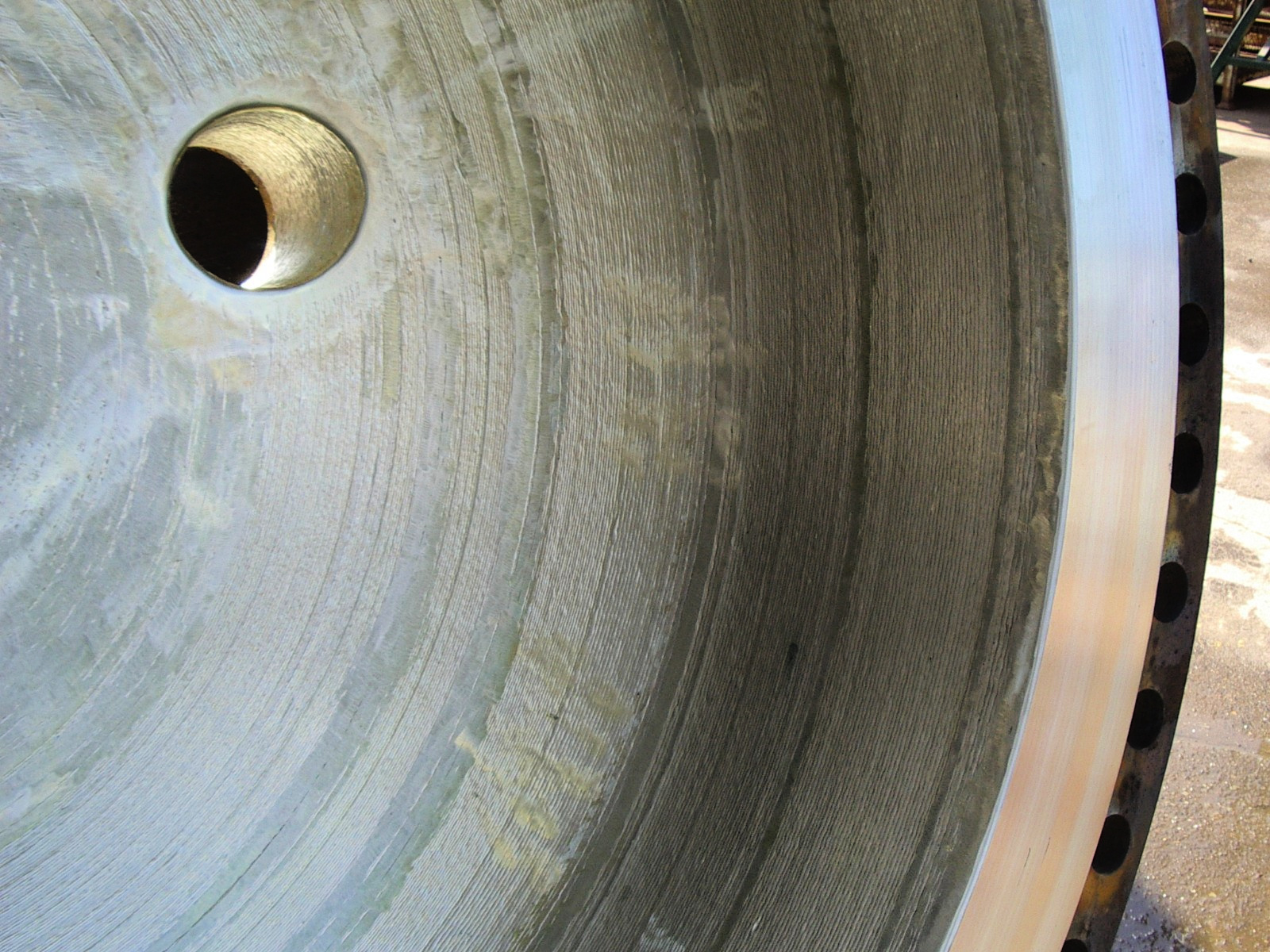 Overlay welding process