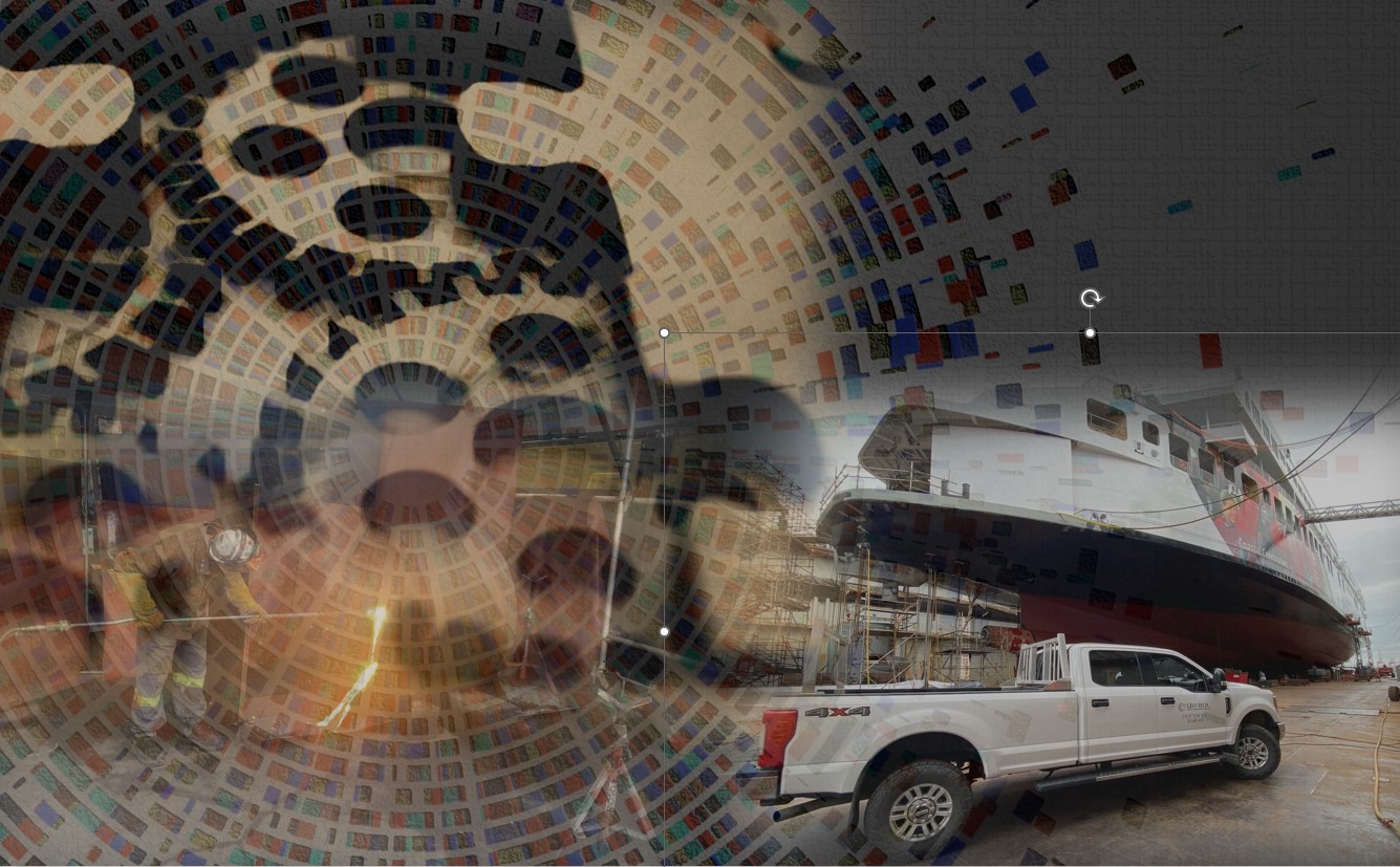 Industrial fabrication shop